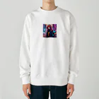 saka7914のサイバー女子 Heavyweight Crew Neck Sweatshirt