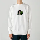 大地の宝物の今日は、ほうれん草で良いですか？ Heavyweight Crew Neck Sweatshirt