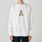 まめのシェフドック Heavyweight Crew Neck Sweatshirt