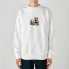 えほんのふんわりぺーじのクルミの失敗から学ぶ Heavyweight Crew Neck Sweatshirt