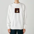 barisukaのバーに来たブルドッグ Heavyweight Crew Neck Sweatshirt