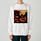 ヤス屋のドラゴン Heavyweight Crew Neck Sweatshirt