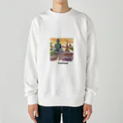 mickyminaj2のタイの風景 Heavyweight Crew Neck Sweatshirt