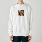 katohkouchiのPlayful_Bonds Heavyweight Crew Neck Sweatshirt