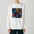 yuking0825の海を彩るコーラル Heavyweight Crew Neck Sweatshirt