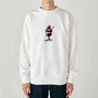 南国のチョコレートパフェ Heavyweight Crew Neck Sweatshirt