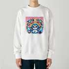 mitusan777の未来への幸運と活力が満ち溢れています。 Heavyweight Crew Neck Sweatshirt