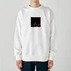 araiguma_shopの星を眺めているアライグマ Heavyweight Crew Neck Sweatshirt