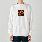 Crepe Collection Center 【CCC】のラズベリーミックス Heavyweight Crew Neck Sweatshirt