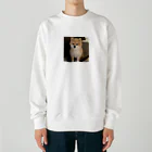 maru1515の愛犬プリン Heavyweight Crew Neck Sweatshirt