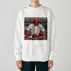 d-design-labのdevil's cookingグッズ Heavyweight Crew Neck Sweatshirt