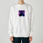 jujumarucatのROCKYCAT　サングラス Heavyweight Crew Neck Sweatshirt