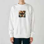 akihotyan.&のWho are you?キリン Heavyweight Crew Neck Sweatshirt