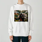 ZenCritters Sanctuaryの妖狐様 Heavyweight Crew Neck Sweatshirt