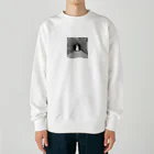 note10_AIのウサギのイラストグッズ Heavyweight Crew Neck Sweatshirt