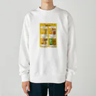 Juliajuliaの夏の恋人、冷凍マンゴーが勢揃い！ Heavyweight Crew Neck Sweatshirt