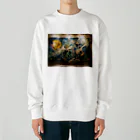 AQUAMETAVERSEのゲンノ夢　NON13 Heavyweight Crew Neck Sweatshirt