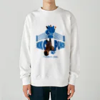 Loveuma. official shopのPUNCH! PUNCH! NEKO PUNCH! by NLD Heavyweight Crew Neck Sweatshirt