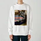 fashion-sametarouのワイルドだろ〜 Heavyweight Crew Neck Sweatshirt