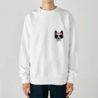 ArisarisaのKawaii Neko Heavyweight Crew Neck Sweatshirt