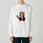 Cat Freakのトラちゃん Heavyweight Crew Neck Sweatshirt
