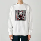 michael−skショップの猫侍 Heavyweight Crew Neck Sweatshirt