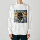 MistyStarkの天空の城 Heavyweight Crew Neck Sweatshirt