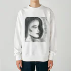 hiking_dressのA mysterious girls Heavyweight Crew Neck Sweatshirt