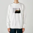 こここのどこかの花 Heavyweight Crew Neck Sweatshirt