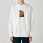 AQUAMETAVERSEの野菜娘　なでしこ1478 Heavyweight Crew Neck Sweatshirt