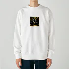 sei-goのバナナの芸術的な盛り付けをするゴリラ Heavyweight Crew Neck Sweatshirt