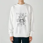 月から幾何学ショップのThis is a art Heavyweight Crew Neck Sweatshirt