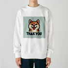 keikei5の魅力的な柴犬 Heavyweight Crew Neck Sweatshirt