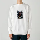 かんぱい工房のペンギンの口の中 Heavyweight Crew Neck Sweatshirt