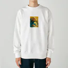 AQUAMETAVERSEの昼寝　なでしこ1478 Heavyweight Crew Neck Sweatshirt