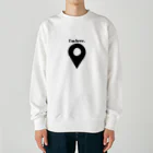 Sounds Focus&RelaxのI’ｍ here. Heavyweight Crew Neck Sweatshirt