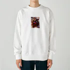 AQUAMETAVERSEの知恵を授けるふくろう　なでしこ1478 Heavyweight Crew Neck Sweatshirt