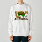 botsu【デフォルメ動物イラスト屋】のNO BAG NO LIFE Heavyweight Crew Neck Sweatshirt