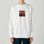 ganeshaの学校で教師の役割を果たしているガネーシャ Heavyweight Crew Neck Sweatshirt