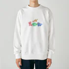 点々丸天丸_ｵｵﾄﾘﾃﾌのDINOSAURIA 恐竜 Heavyweight Crew Neck Sweatshirt