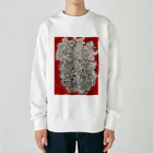 BEYOND_BEYONDの赤浄土 Heavyweight Crew Neck Sweatshirt