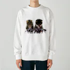 ニゴ猫　shopの記者会見 Heavyweight Crew Neck Sweatshirt