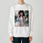 yumi889kiteの夏日の風物詩 Heavyweight Crew Neck Sweatshirt