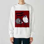 ちゅん屋の地獄の文鳥 Heavyweight Crew Neck Sweatshirt