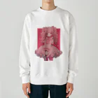 FRILLMONSTARのフリルモンスター PINK Heavyweight Crew Neck Sweatshirt