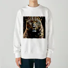 ritomomijiのヒョウ6 Heavyweight Crew Neck Sweatshirt