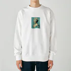 AQUAMETAVERSEの高貴な王妃　#1  Tomoe bb 2712 Heavyweight Crew Neck Sweatshirt