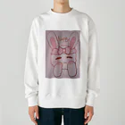 いちごみるくﾁｬﾝの調子いいうさみみちゃん✩ Heavyweight Crew Neck Sweatshirt