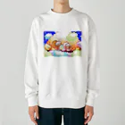 Muuの部屋の子羊の夢 Heavyweight Crew Neck Sweatshirt