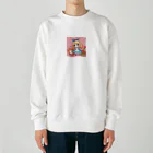 xsayaxの不思議の国のアリス少女 Heavyweight Crew Neck Sweatshirt